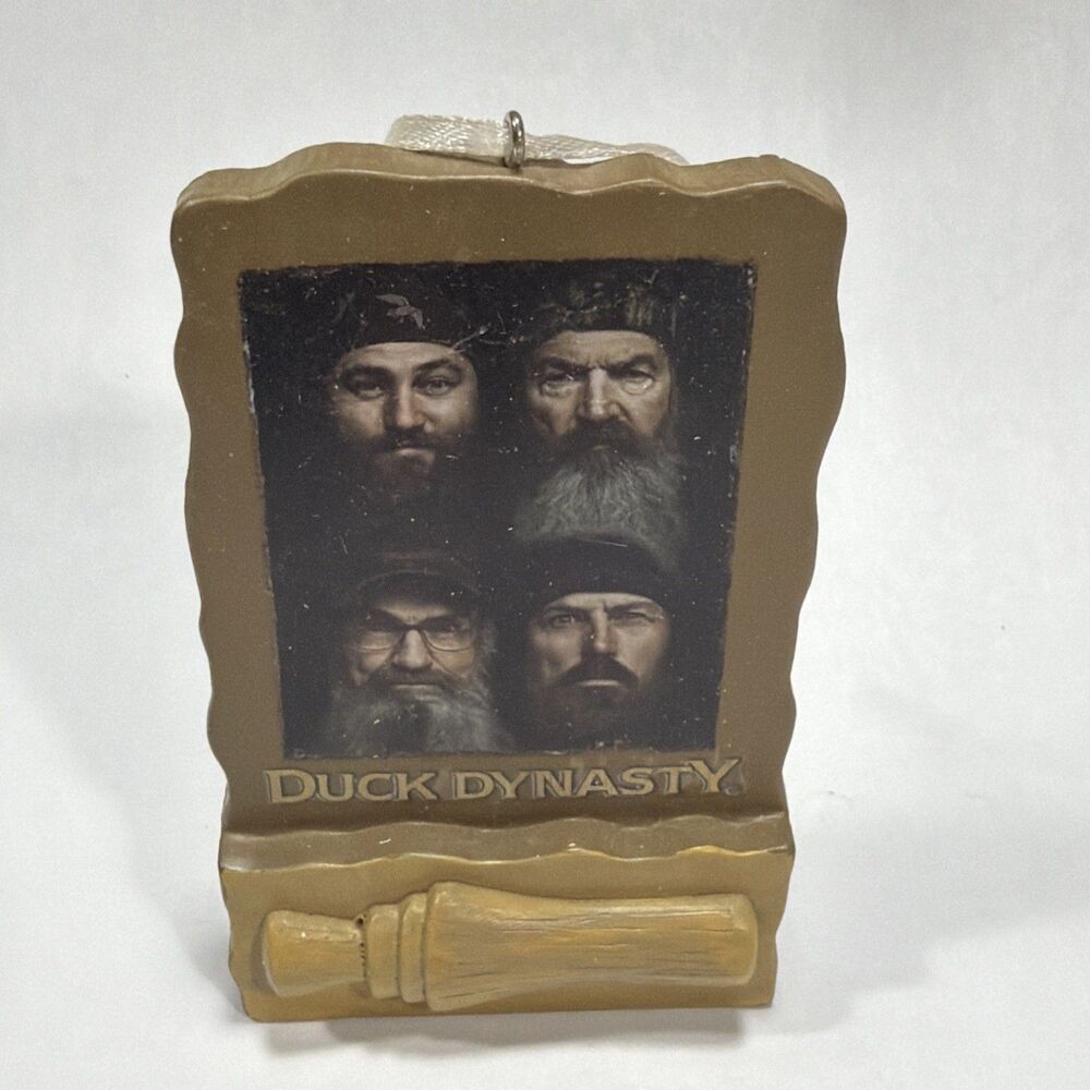 Duck Dynasty Resin Christmas Ornament Holiday Faith Family And Facial Hair
